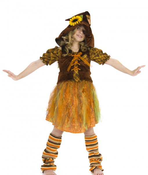 Child Girls Scarecrow Costume