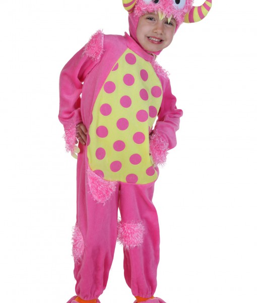 Child Pink Mini Monster Costume