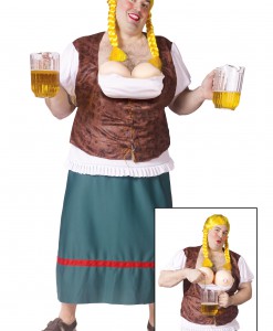 Plus Size Mens German Beer Girl