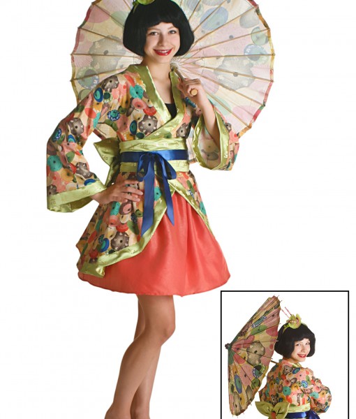 Tween Jade Geisha Costume
