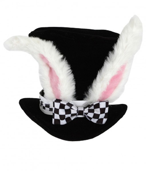Child's White Rabbit Hat