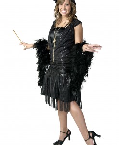 Black Jazz Flapper Costume