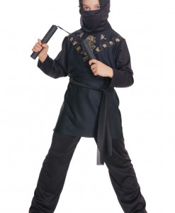 Child Black Ninja Costume
