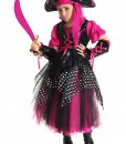 Girls Pink Caribbean Pirate Costume