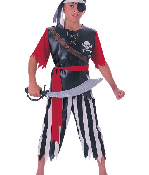 Child Pirate King Costume