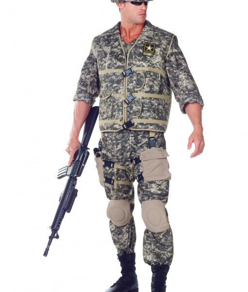 Plus Size Deluxe U.S. Army Ranger Costume