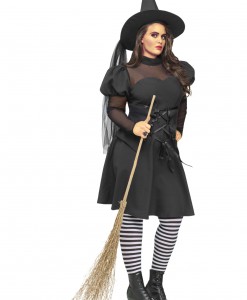 Plus Size Ms. Witch Costume