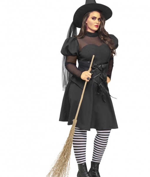 Plus Size Ms. Witch Costume
