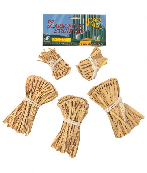 Five-Piece Scarecrow Straw Kit