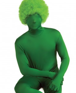 Green Afro Wig