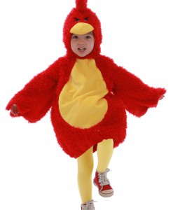 Toddler Red Grumpy Bird Costume