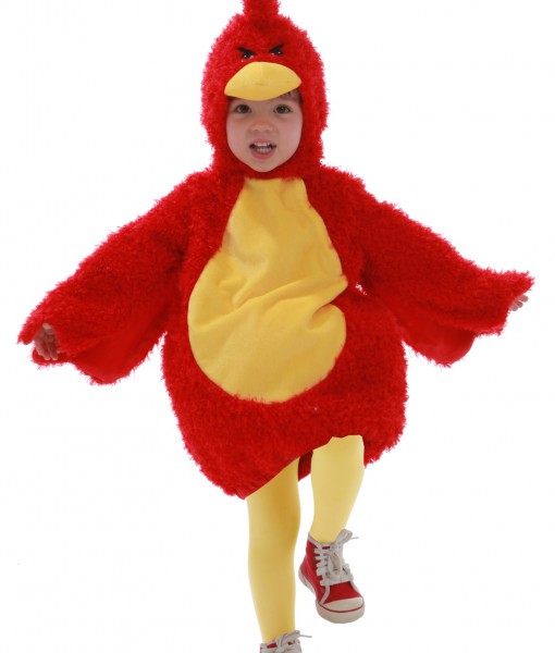 Toddler Red Grumpy Bird Costume