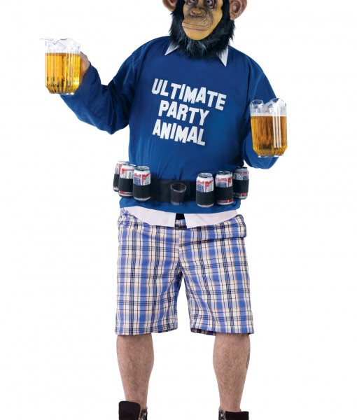 Plus Party Animal Costume