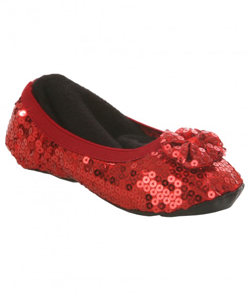 Kids Red Slippers