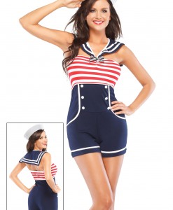 Nautical Pin Up Sailor Costume
