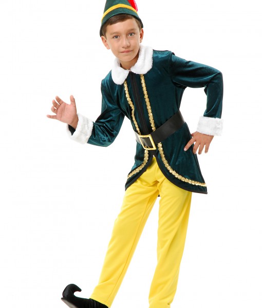 Deluxe Child Elf Costume