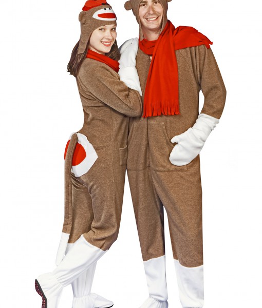 Sock Monkey Pajama Costume
