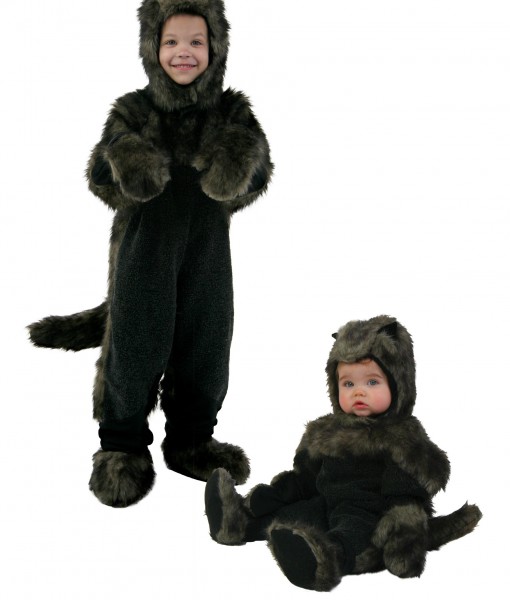 Toddler Black Dog Costume