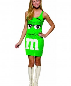 Teen M&M Green Tank Dress