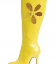 70's Yellow Ladies Boots