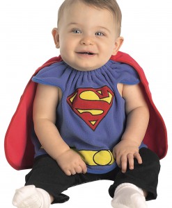 Infant Superman Deluxe Bib