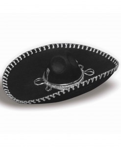 Oversized Black Sombrero