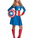 Women's Captain America Costume