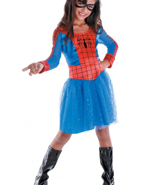 Kids Spider Girl Costume