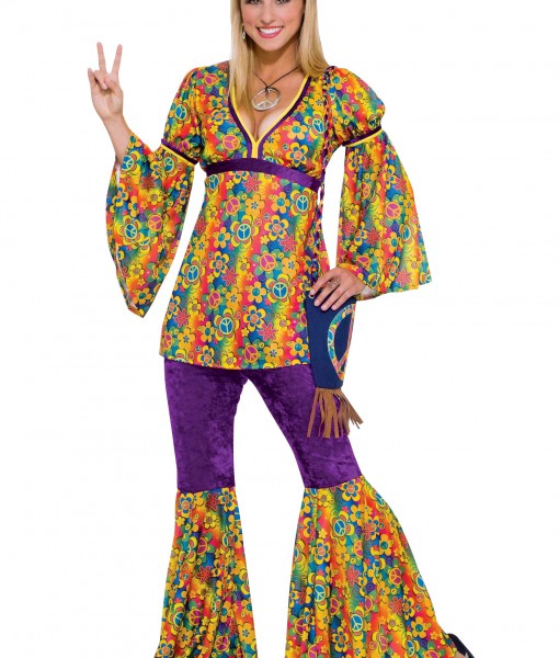 Purple Haze Hippie Costume