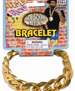 Gold Chain Link Bracelet