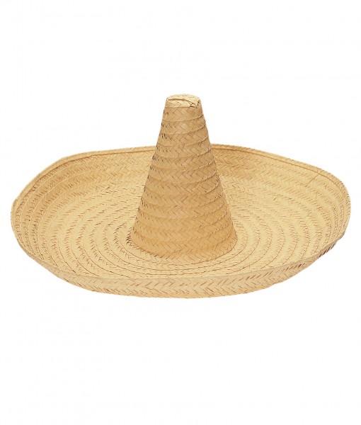 Large Straw Zapato Hat