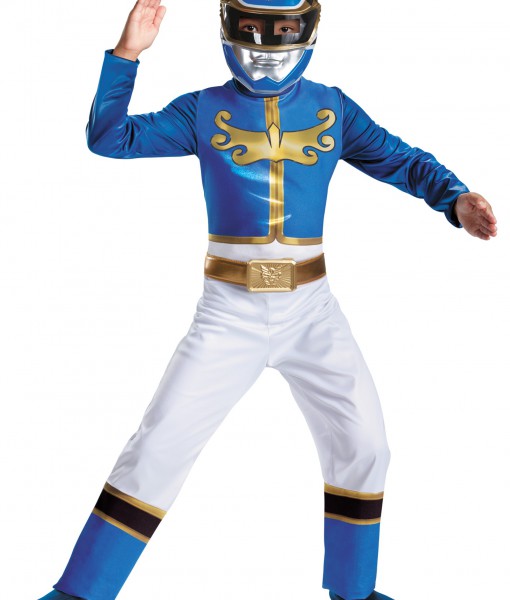 Boys Blue Ranger Megaforce Classic Costume