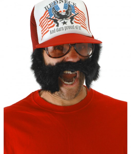 Trash 'Stache Trucker