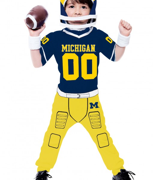 Toddler University of Michigan Football Costume