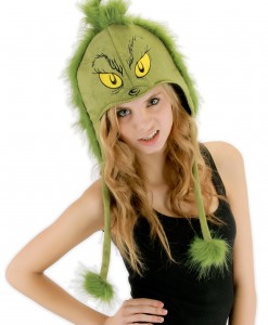 Deluxe Grinch Hoodie Hat