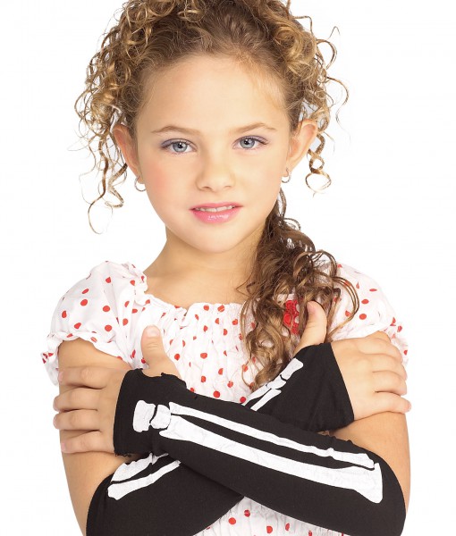 Child Skeleton Glovelettes