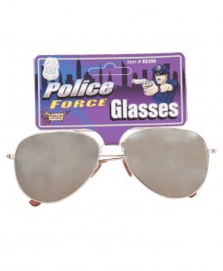 Police Force Mirrored Sunglasses