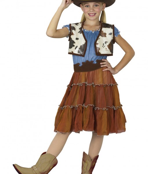 Kids Cowgirl Costume