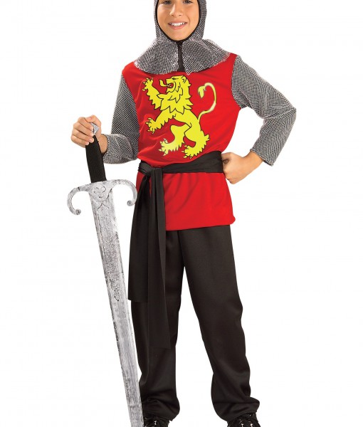 Kids Medieval Knight Costume