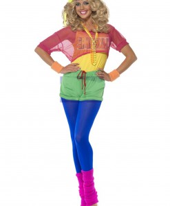 Womens 80s Lets Get Physical Costume