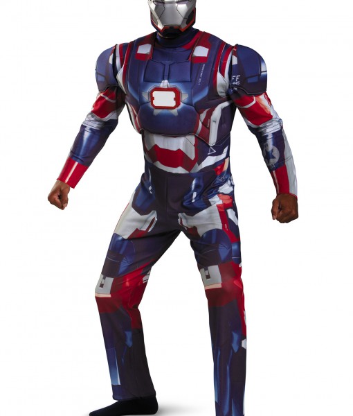 Adult Deluxe Iron Patriot Costume