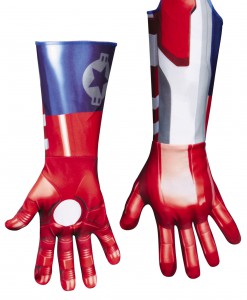 Adult Deluxe Iron Patriot Gloves