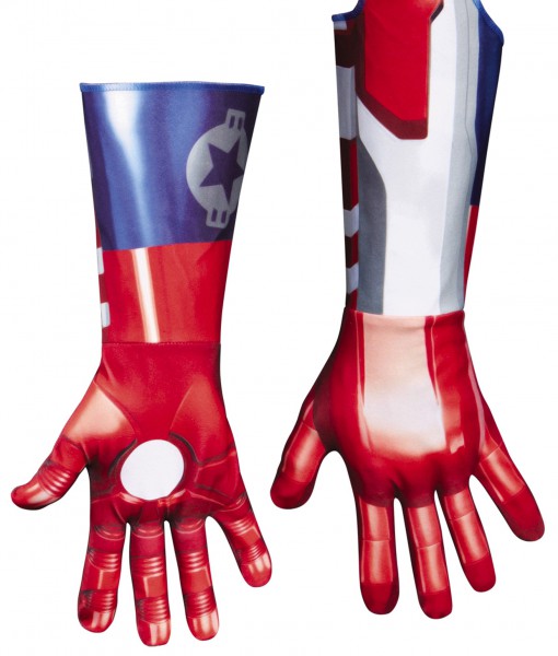 Adult Deluxe Iron Patriot Gloves