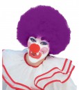 Purple Afro Clown Wig