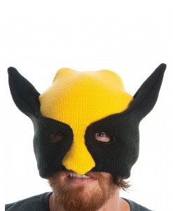 Marvel Wolverine Half Mask Knit Beanie