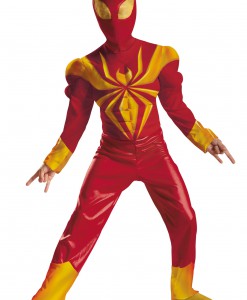 Boys Ultimate Iron Spider-Man Classic Muscle Costume