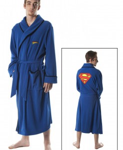 Superman Micro Polar Fleece Robe