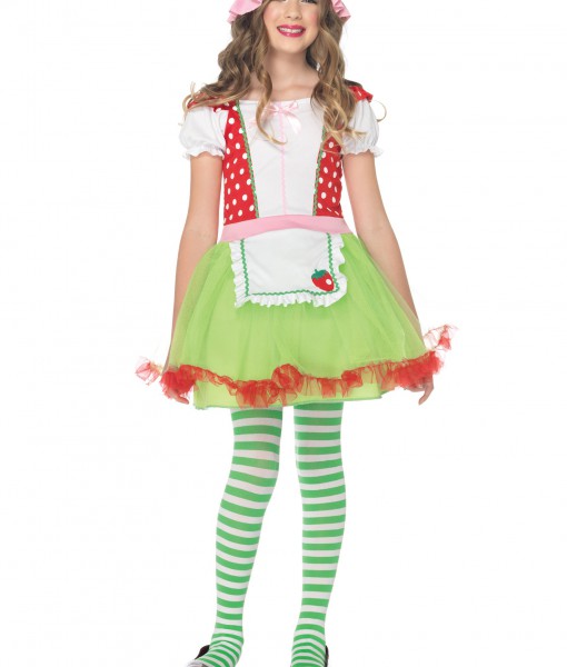 Girls Strawberry Sweetie Costume