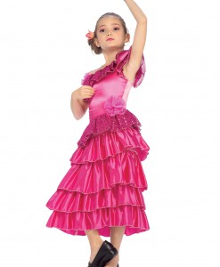 Child Pink Spanish Princess Costume