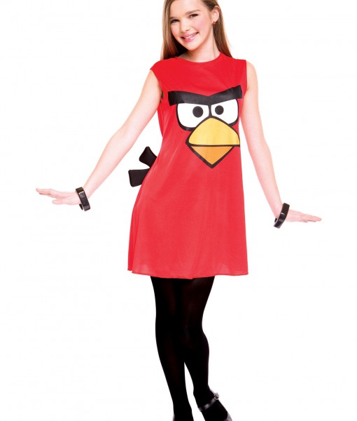 Angry Birds Tween Red Bird Costume